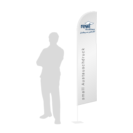 Beachflag Wind Austauschdruck | Small (260 cm) | einseitig bedruckt